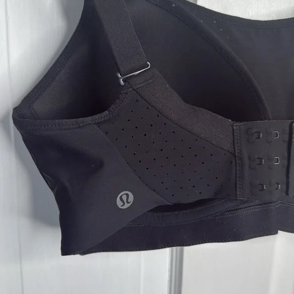 Lululemon Run Times Bra *High Support in Black W1690 Sz 36 DD - Picture 8 of 11